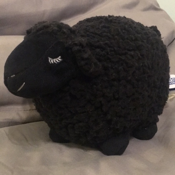 ⚫️4/$25 Black Bath & Body Lambie Plush⚫️ - Picture 2 of 4